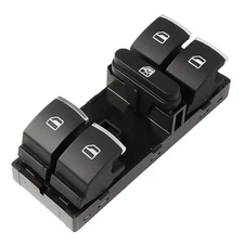 Driver Side Window Switch Compatible with VW Golf Jetta Passat GTI Caddy 