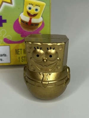 Ultra Rare GOLDEN SpongeBob Figurine - Krabby Patty Plus Prize (Figurine Only) 