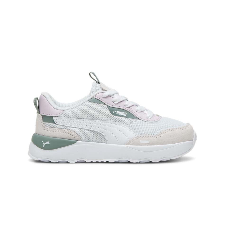 Кроссовки Puma Runtamed на платформе для маленьких девочек синего цвета, спортивная обувь 39393904