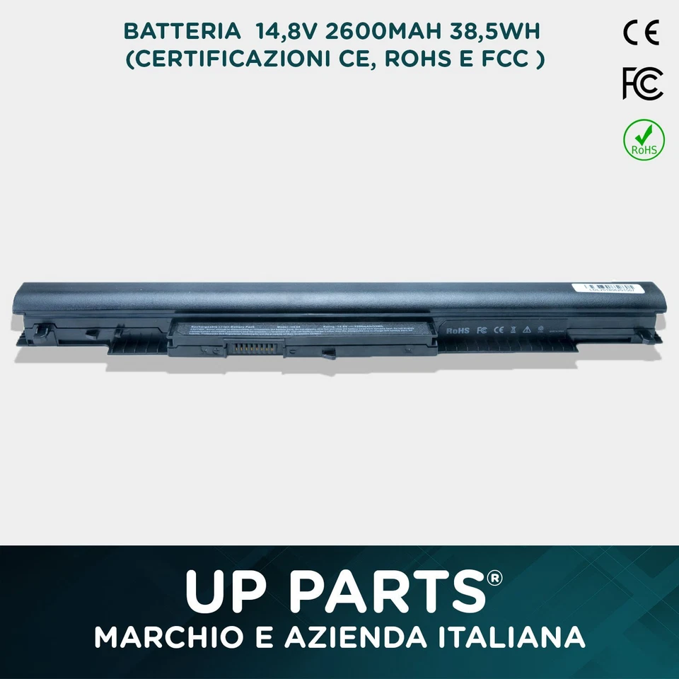 Batteria per Notebook HP HS04 2800 mAh modello HSTNN-DB7J 807956-001 807957-001 - Immagine 3 di 4