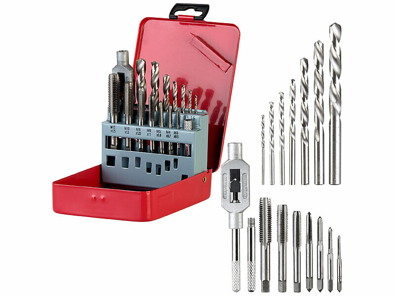 Kit forets et tarauds HSS-G AGT pour extraire une vis cassée proprement