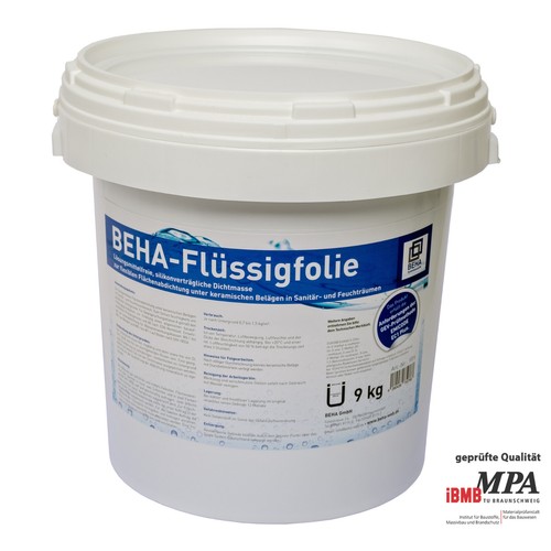 Dichtfolie Flüssigfolie Streichfolie + Abtönkonzentrat DIN Abdichtung 9kg - Bild 2 von 5