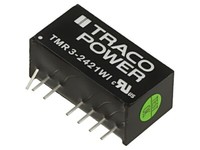 Tmr 3-2421WI Wandler: Dc/Dc 3W Ueing: 9-36V Uausg: 5VDC Uausg2: -5VDC SIP8 Traco