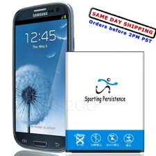 Sporting Extended Slim Li ion 6220mAh Battery for Samsung Galaxy S3 i9300 Phones