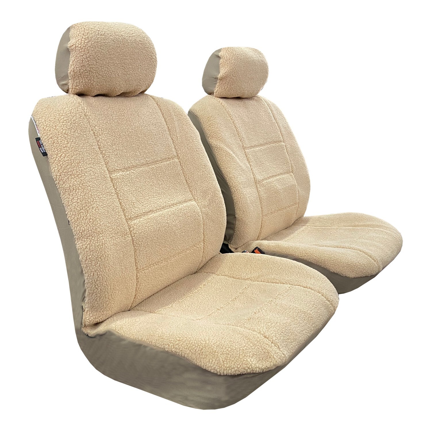 For Ford EDGE Car Truck SUV Front Seat Covers Beige Faux Sheepskin eBay