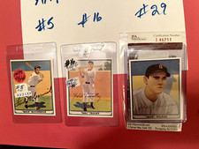 Autographed 1941 Playball CARDS ---3 NICE CARDS FOR SALE MUST SEE