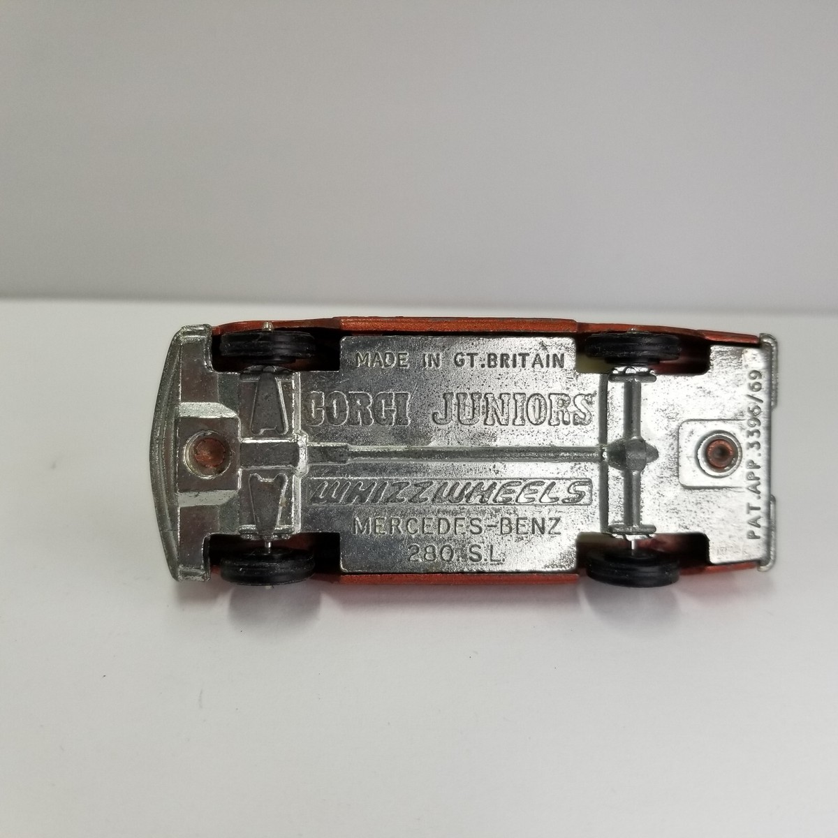 CORGI JUNIORS Rare Vintage Whizzwheels Mercedes Benz 280 SL CORGI JUNIORS Rare Vintage Whizzwheels Mercedes Benz 280 SL