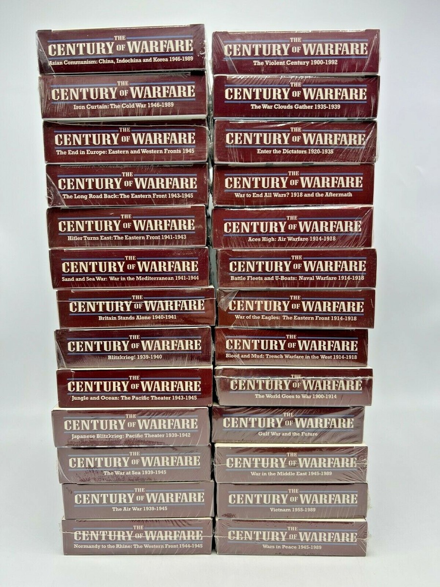 (未使用･未開封品)Century of Warfare [VHS] Time Life Video: The Century of Warfare - 26 VHS Tape Collection