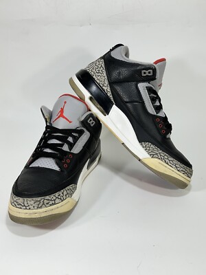 Air Jordan 3 Retro OG Mid Black Cement Size 10 Jordan 3 Retro OG  main image 4