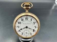 Antique 1905 Hamilton Grade 940 Railroad Pocket Watch. Serviced.
