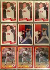 LOT OF 106 BOSTON RED SOX / THE GREAT ROGER CLEMENS BASEBALL CARDS - 1980s/90s   — photo 6