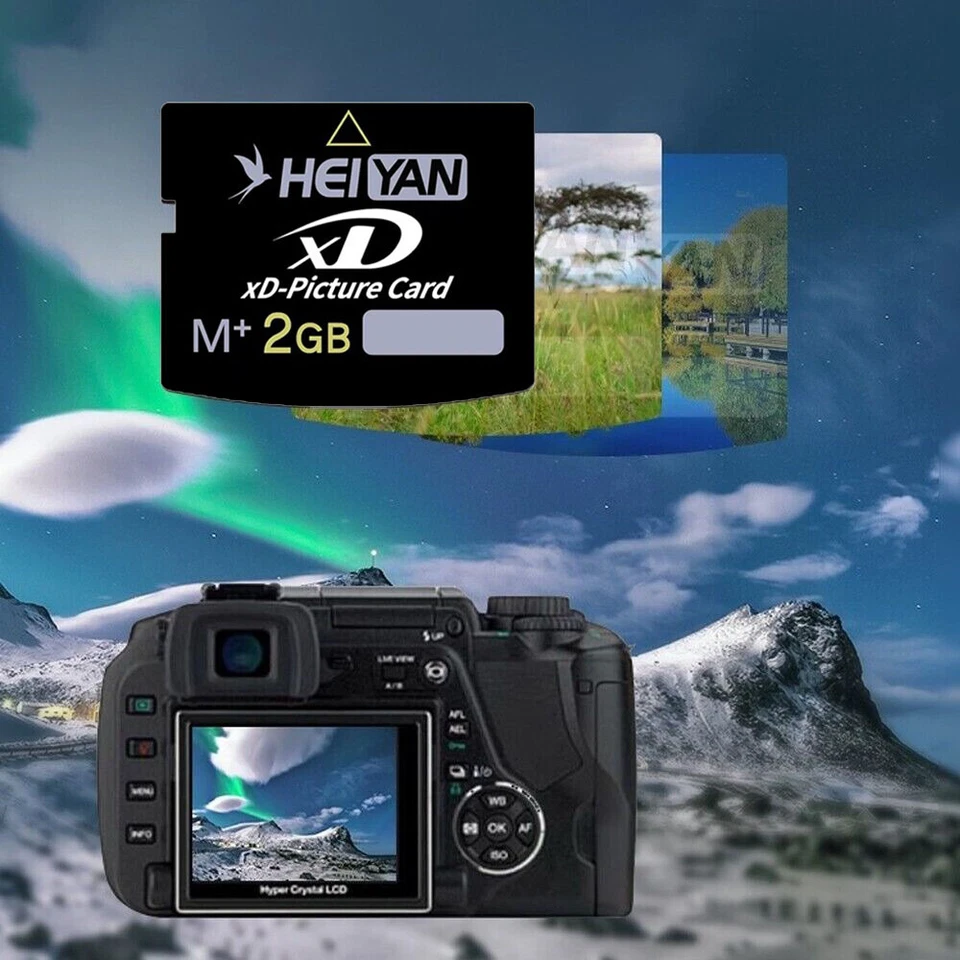 1GB 2GB XD-Picture Card M+ 3D Flash Memory Card For Olympus Fujifilm Camera - Image 3 of 4