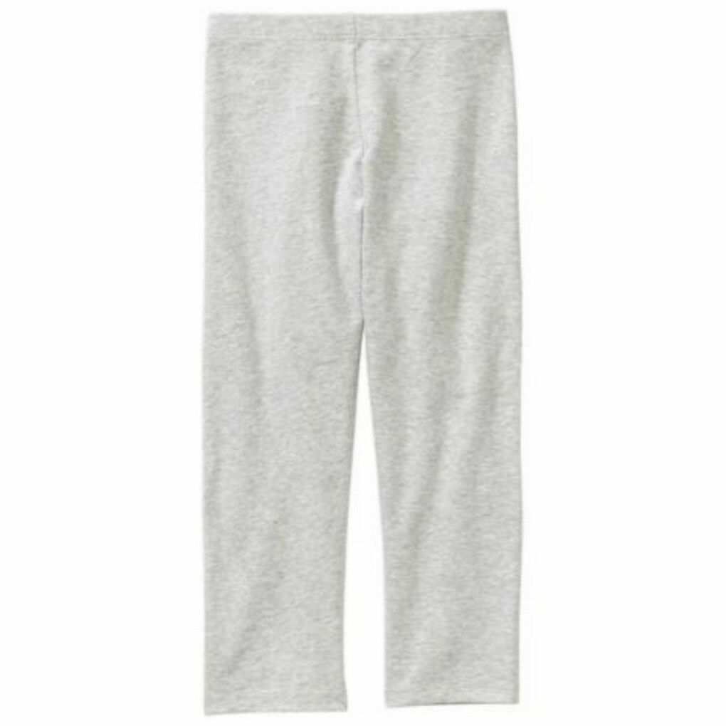 Girls Faded Glory Legging Capri, Size XS 4-5, Light Grey Heather, New With  Tag