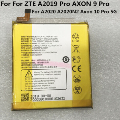 Li3939T44P8h756547 Battery for A2019 Pro AXON A2020N2 Axon 10 Pro