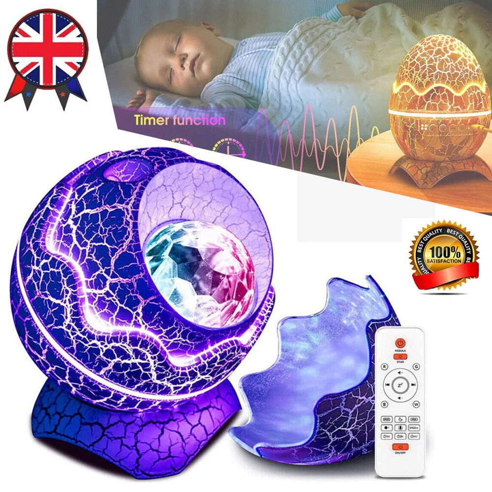 Star Projector Galaxy Aurora Night Light LED Music Projection