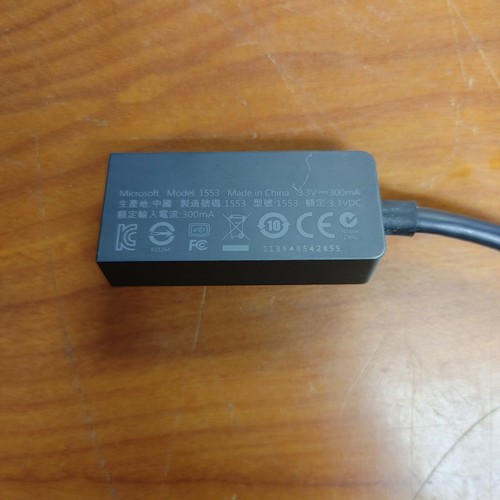 Microsoft Mini DisplayPort to HD AV Adapter for Surface 3 Pro 3 4 Book Model1553 - Picture 4 of 4