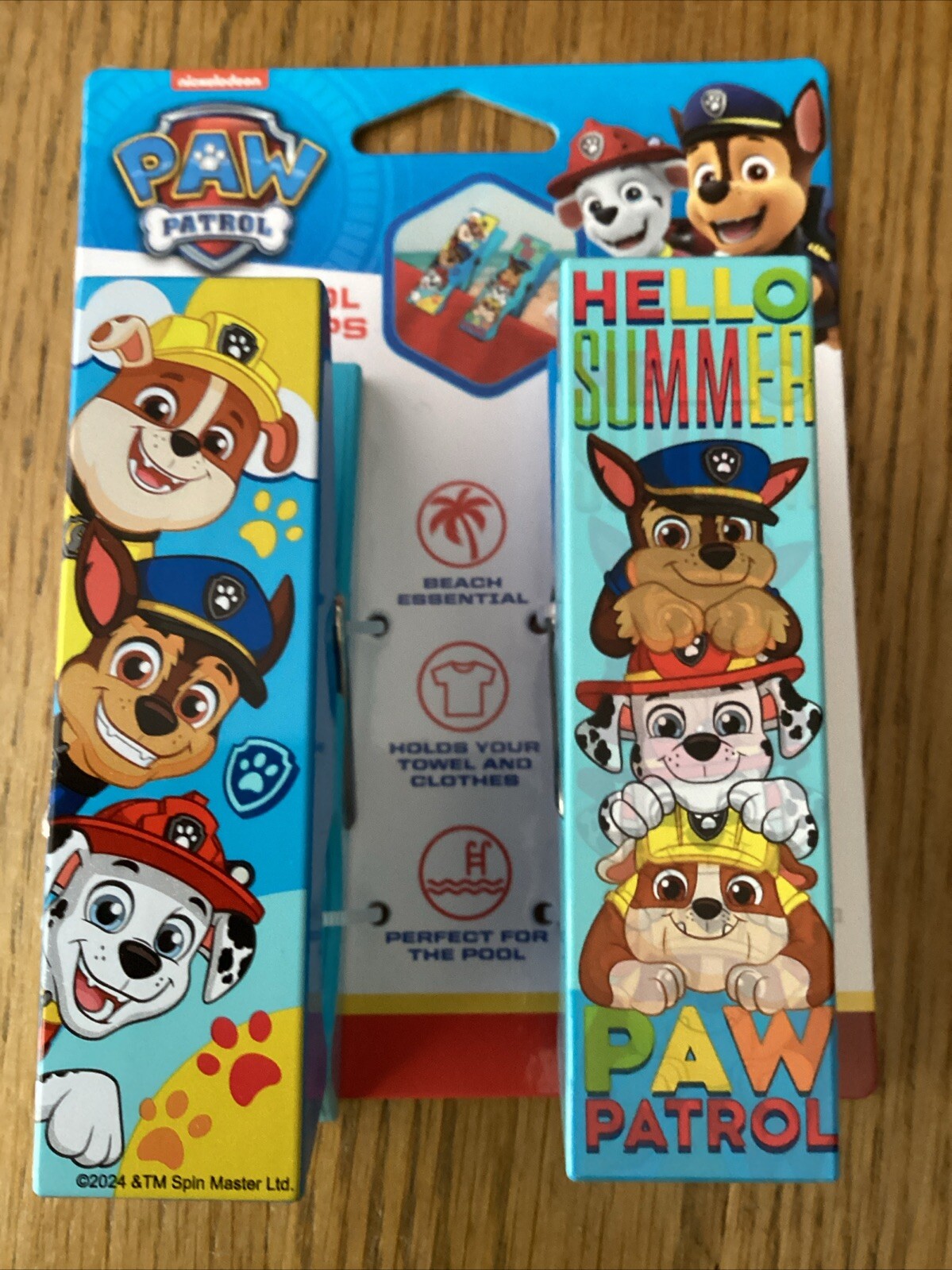Paw Patrol towel Clips