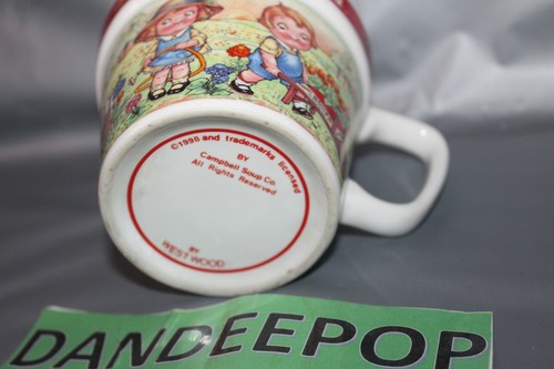 Campbell Kids Soup Mug Novelty Collectible Westwood Vintage 1988 Nostalgia - Picture 4 of 4