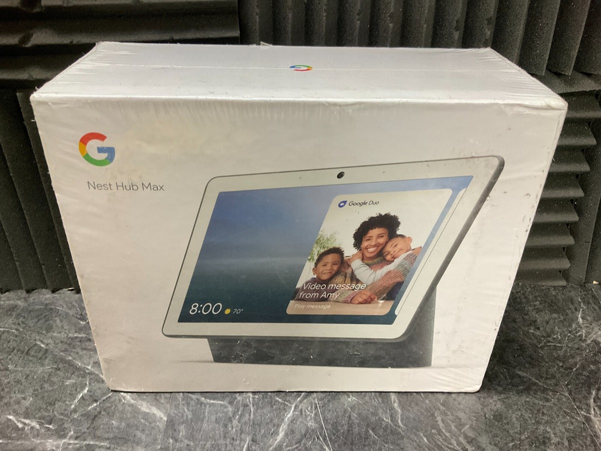 Google Nest Hub Max - Charcoal for sale online | eBay