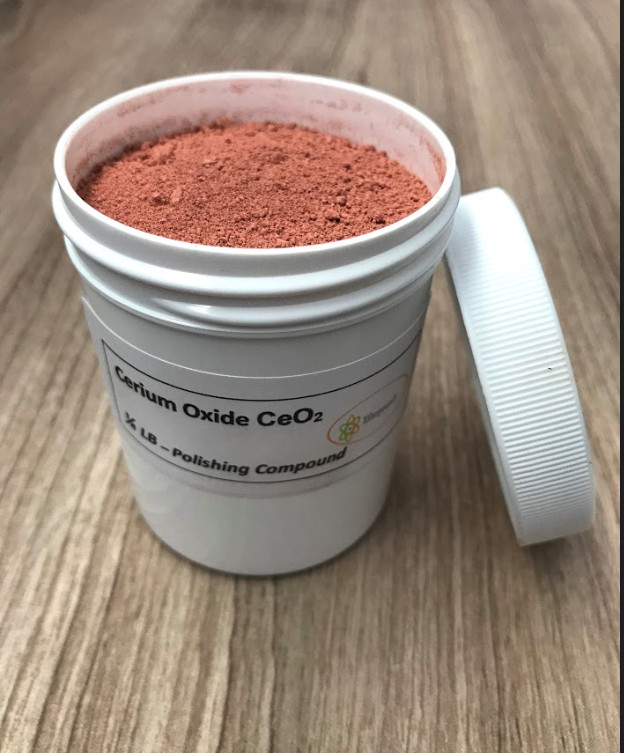 4 OZ - CERIUM OXIDE GLASS POLISH - High Grade Optical Compou