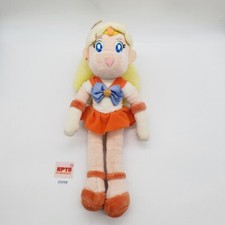 Sailor Venus Z098 Sailor Moon Bandai 1994 Plush 14" Stuffed Toy Doll Japan