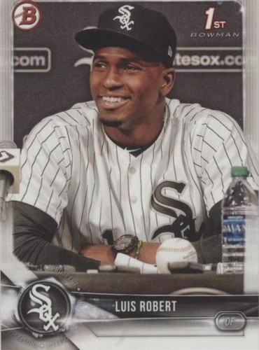 その他 2018 bowman luis robert psa10 PSA 10 LUIS ROBERT 1st 2018 Bowman Chrome Prospects White Sox