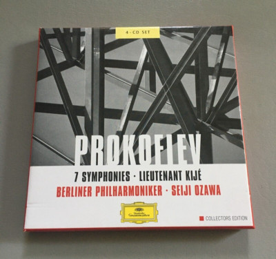 Serge Prokofiev - 7 Symphonies / Lieutenant Kije 4 CD Set US Seller Ships Free