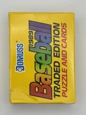 1989 Donruss TRADED Factory Sealed BASEBALL Card Set (56) NOLAN RYAN Damaged Box