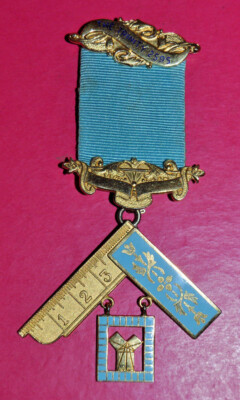 Freimaurer Past Master's Jewel The Trinity Lodge No 2595 WM