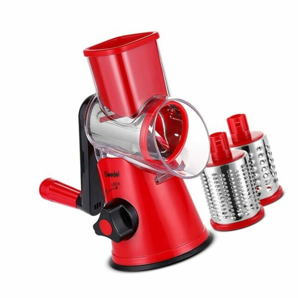 Geedel PS336AR1 Rotary Cheese Grater Red for sale online eBay