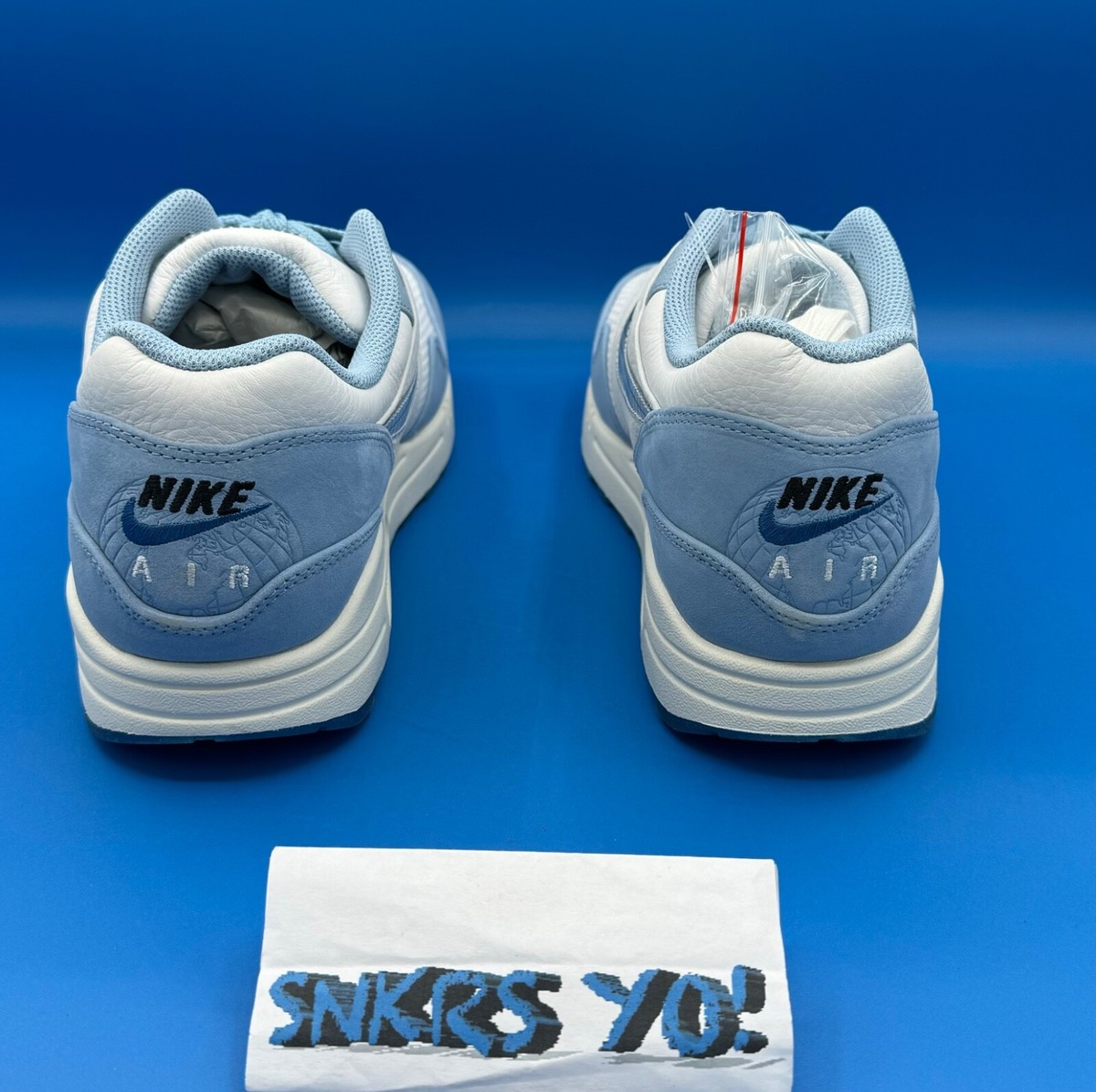 %Brand New Size 10 Nike Air Max 1 Premium Air Max Day Blueprint DR0448 100 A8 Sneaker Politics main image 2