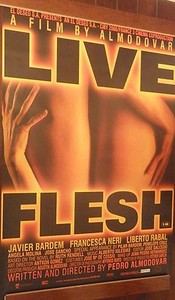 Live Flesh 1997 Javier Bardem Pedro Almodóvar Large Bus Shelter Poster NOS ORIG.