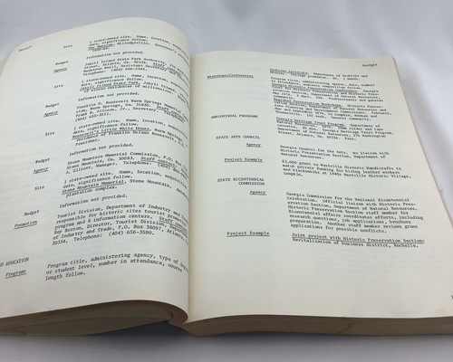 Leitfaden für staatliche Erhaltungsprogramme 1976 Bicentennial Ed TAW230804/BB1 - Bild 9 von 10