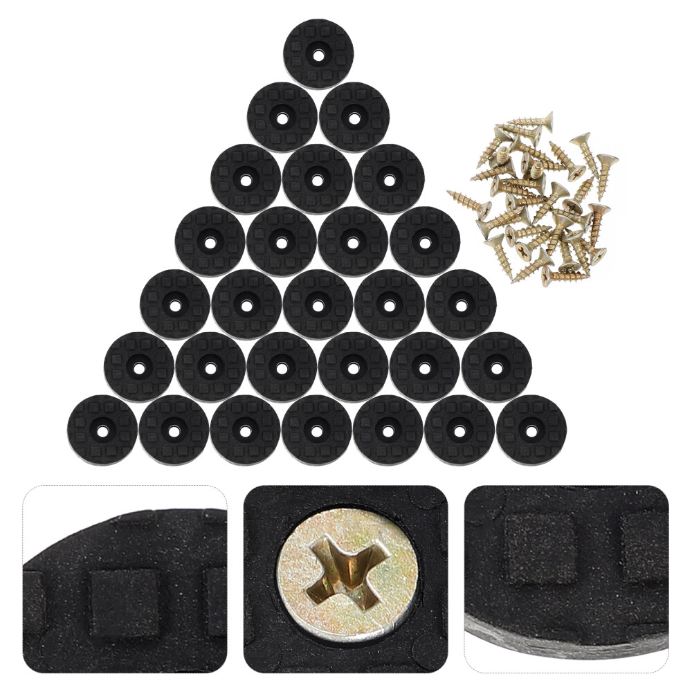 28 Sets Table Feet Leveler Rubber Feet Chopping Board Chair Feet