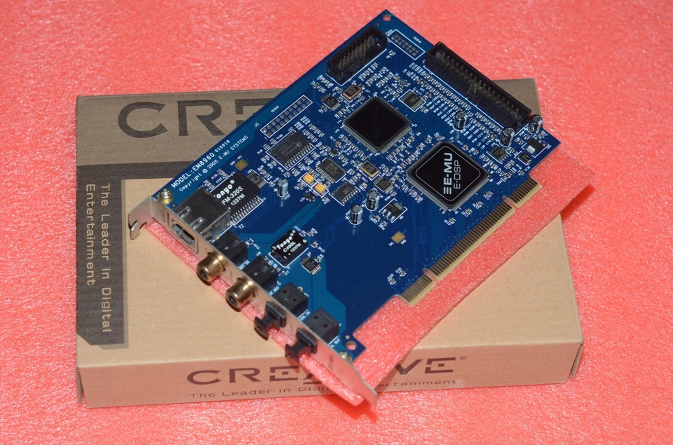 Creative E-MU EMU1616M 8960 DAC digital professional sound card 2.0 monitor HiFi - Image 2 of 4