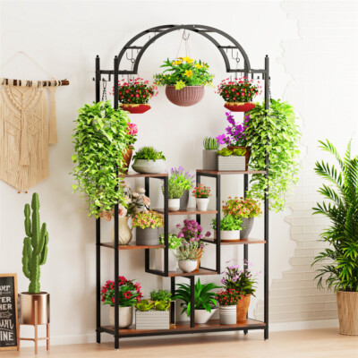 【NO.５】 IRON PLANTS RACK 3段 Amazon.com: Ekisemio 3-Tier Plant Stand Indoor Outdoor