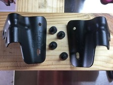 Oem Soft Top Bow Roll Bar Bracket Brackets Pair 07-12 Jeep Wrangler W Screws