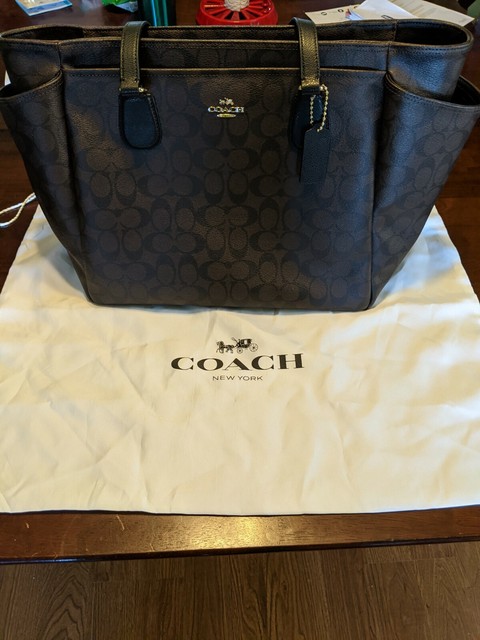 coach baby diaper bag