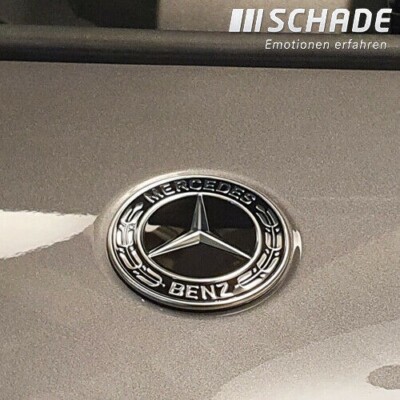 Original Mercedes Firmenzeichen Stern Motorhaube Plakette Emblem 