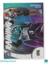 Allen Iverson 2020-21 Panini Donruss Optic Raining 3s Base Prizm #2 76ers