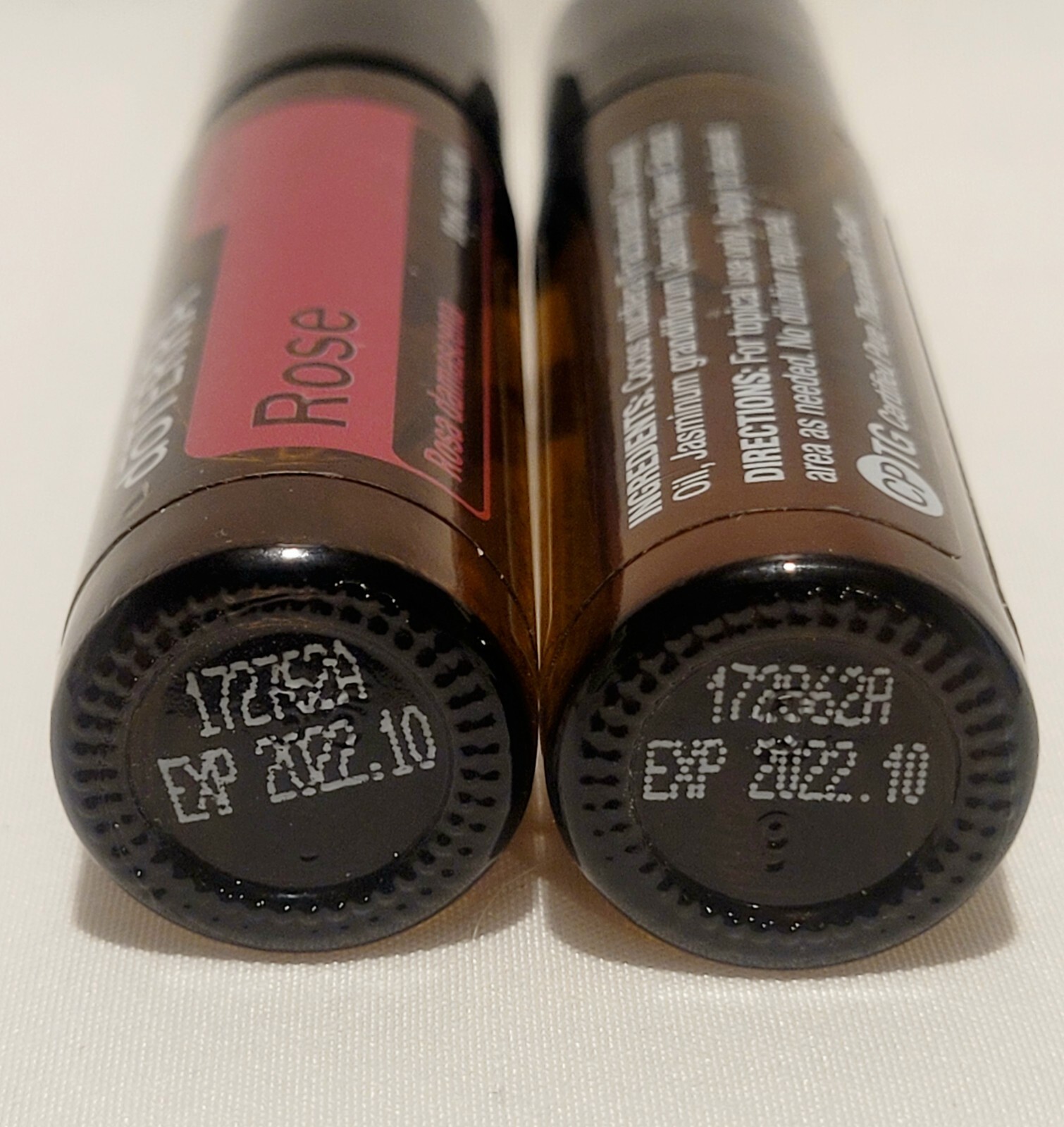 doTERRA ROSE & JASMINE 10 mL Roll On Essential Oils EXP.  (Please Read)
