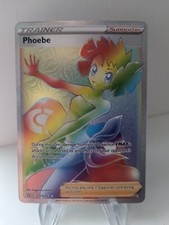 Phoebe 175/163 Pokemon Card - Ultra Rare Battle Styles 2021 Rainbow Full Art on eBay