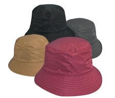 "MAGGIA" Women's Nylon Rain Hat with Dimensional 3' Brim by SCALA, #LW281