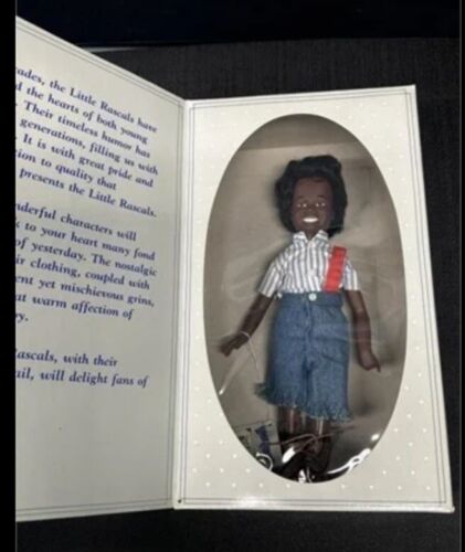 1989 EFFANBEE BUCKWHEAT 11” Doll The Little Rascals W/Tags & Box