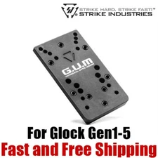 Strike Industries GUM V2 Universal Red Dot Sight Dovetail Optic Mount for Glock