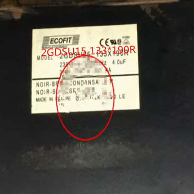 Germany ECOFIT100% Brand New and Original Inverter Fan  2GDSU15 133*190R