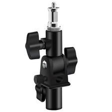 Ushape Camera Flash 180swivel Mount Bracket With Standard 1/4 To 3/8 Inch Flat H