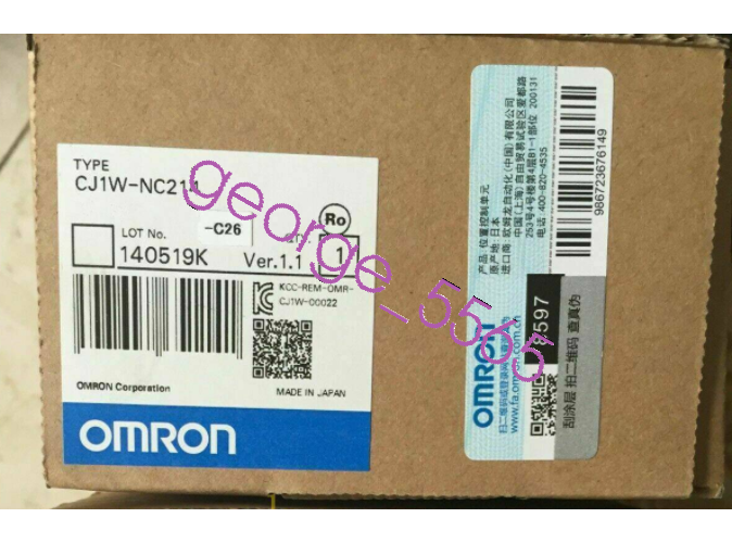 1PC Omron CJ1W-NC214 Position Control Units CJ1W-NC214 Brand