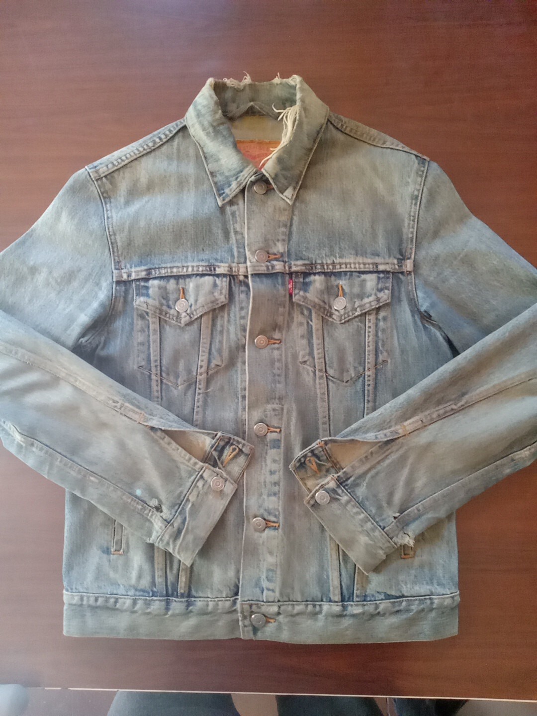 Levis Denim Jacket. Prototype Model. SEE DESCRIPT… - image 4