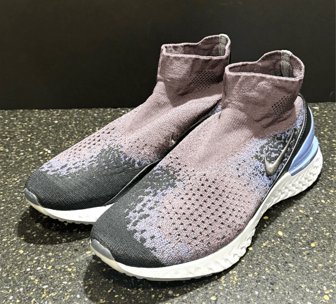 Nike Rise React Flyknit Thunder Grey | eBay
